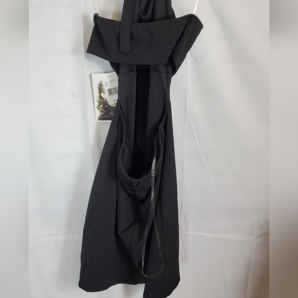 Love Nickie Lew Size Large Halter Open Back Dress NWT - Picture 5 of 7